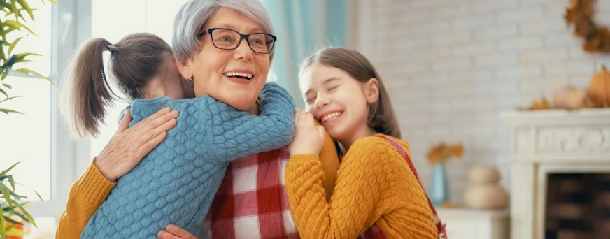 Life Assure Grandmother Spending Time With Family Hero